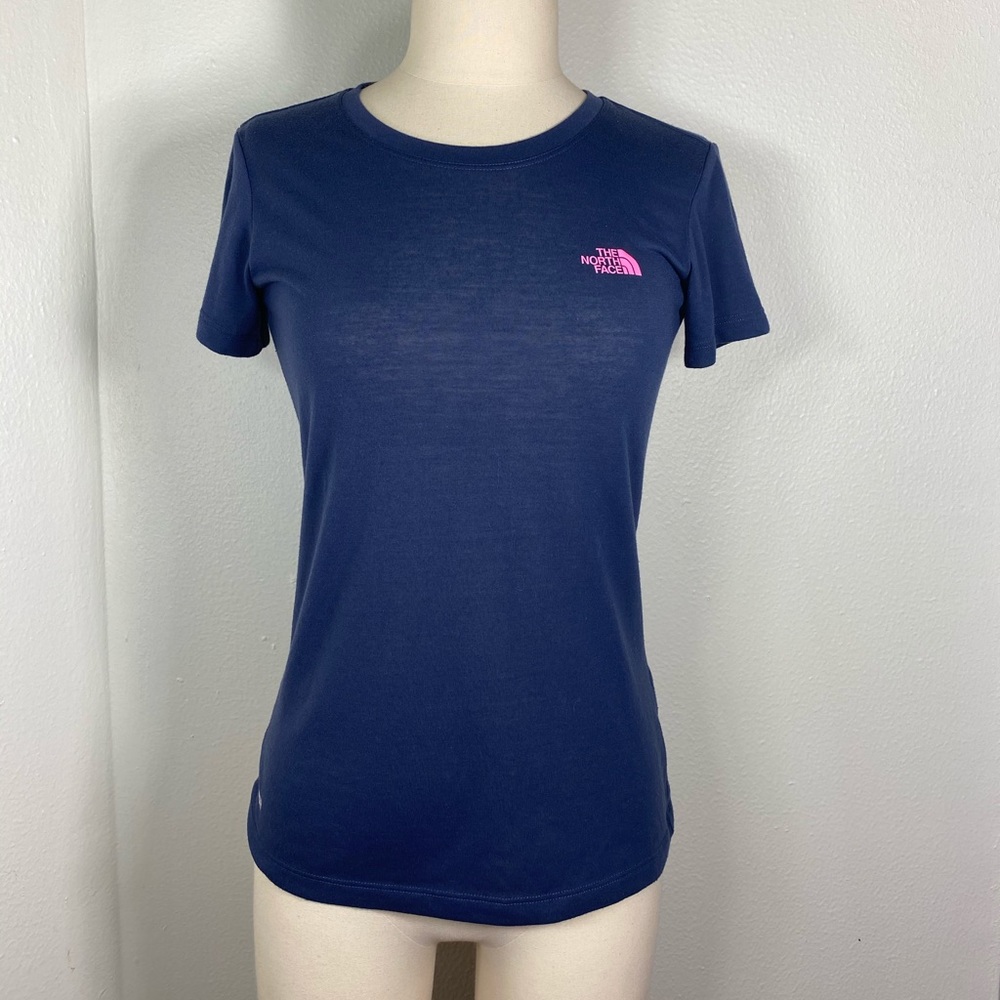 The North Face Navy T-shirt Navy Sz. S